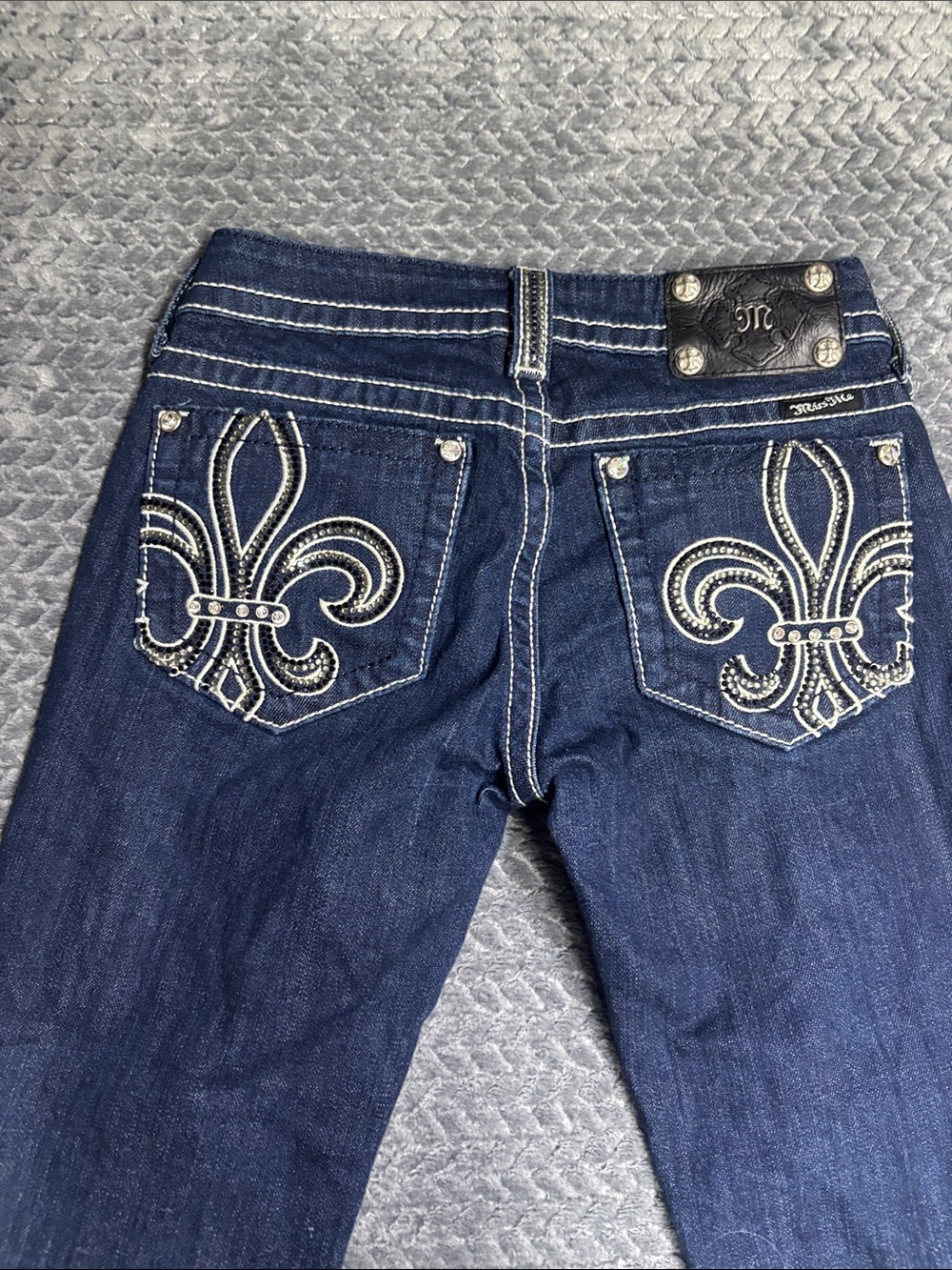 Miss Me Dark Blue Bootcut Jeans